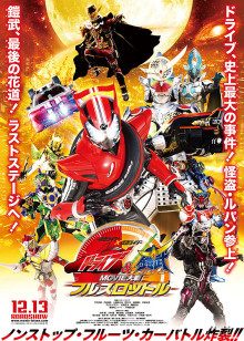 仮面ライダー×仮面ライダー ドライブ 铠武 movie大戦フルスロットル