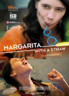 margarita with a straw